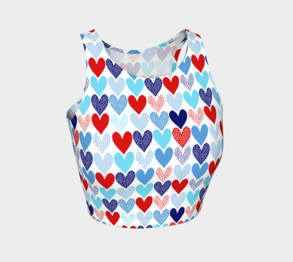 Nautical Hearts Blanket