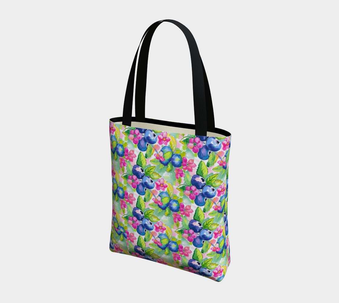 Blueberry Tote Bag