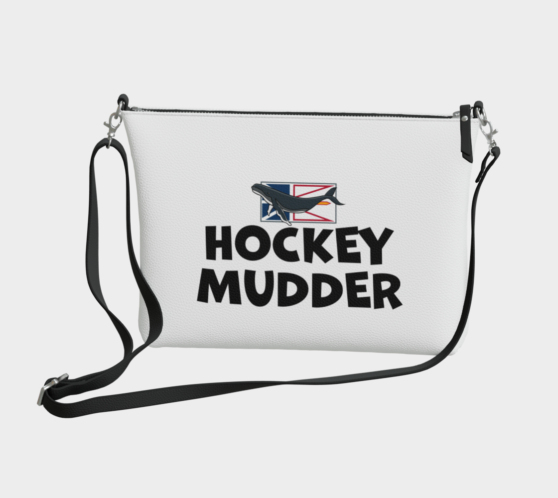Hockey Mudder Vegan Leather Crossbody Purse