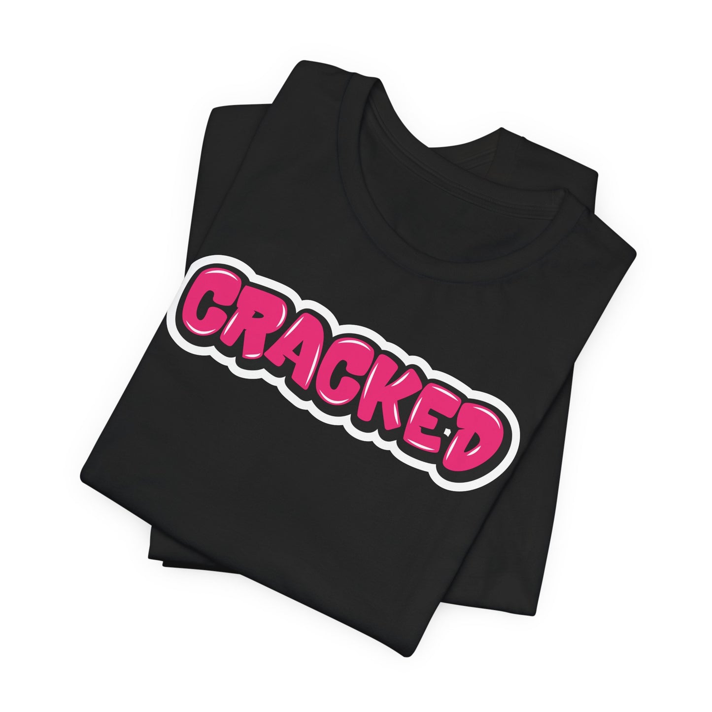 Graffiti Style Cracked T-Shirt