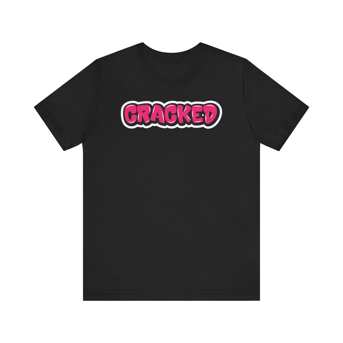 Graffiti Style Cracked T-Shirt