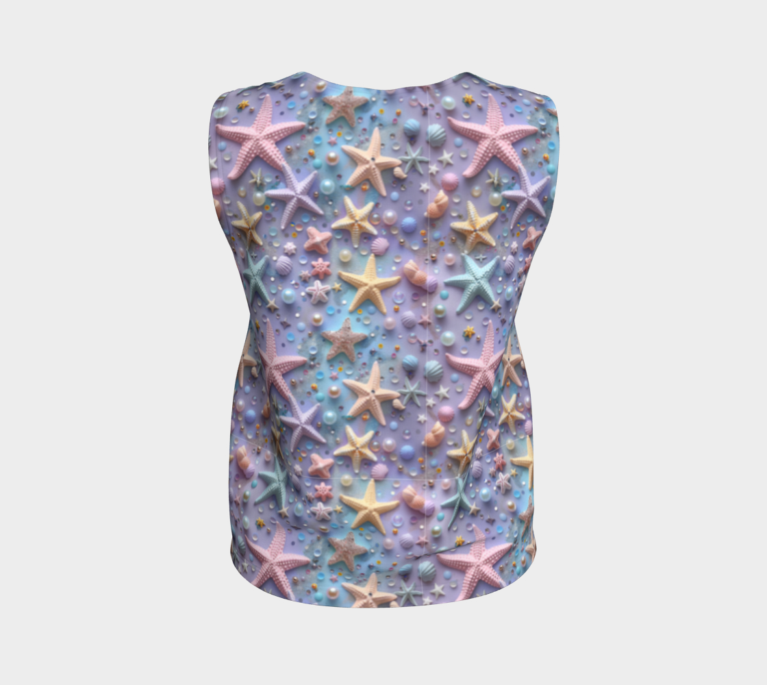 Lilac Starfish Loose Tank Top