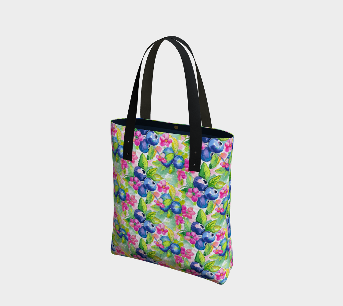 Blueberry Tote Bag