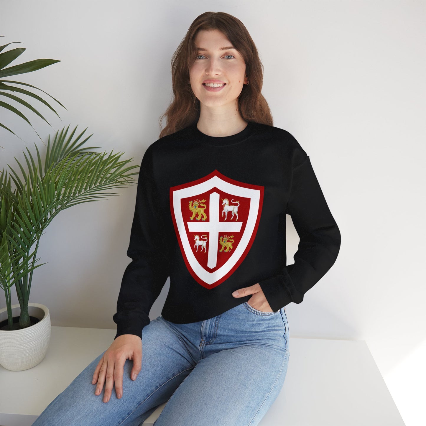 Newfoundland Coat of Arms Crewneck Sweatshirt