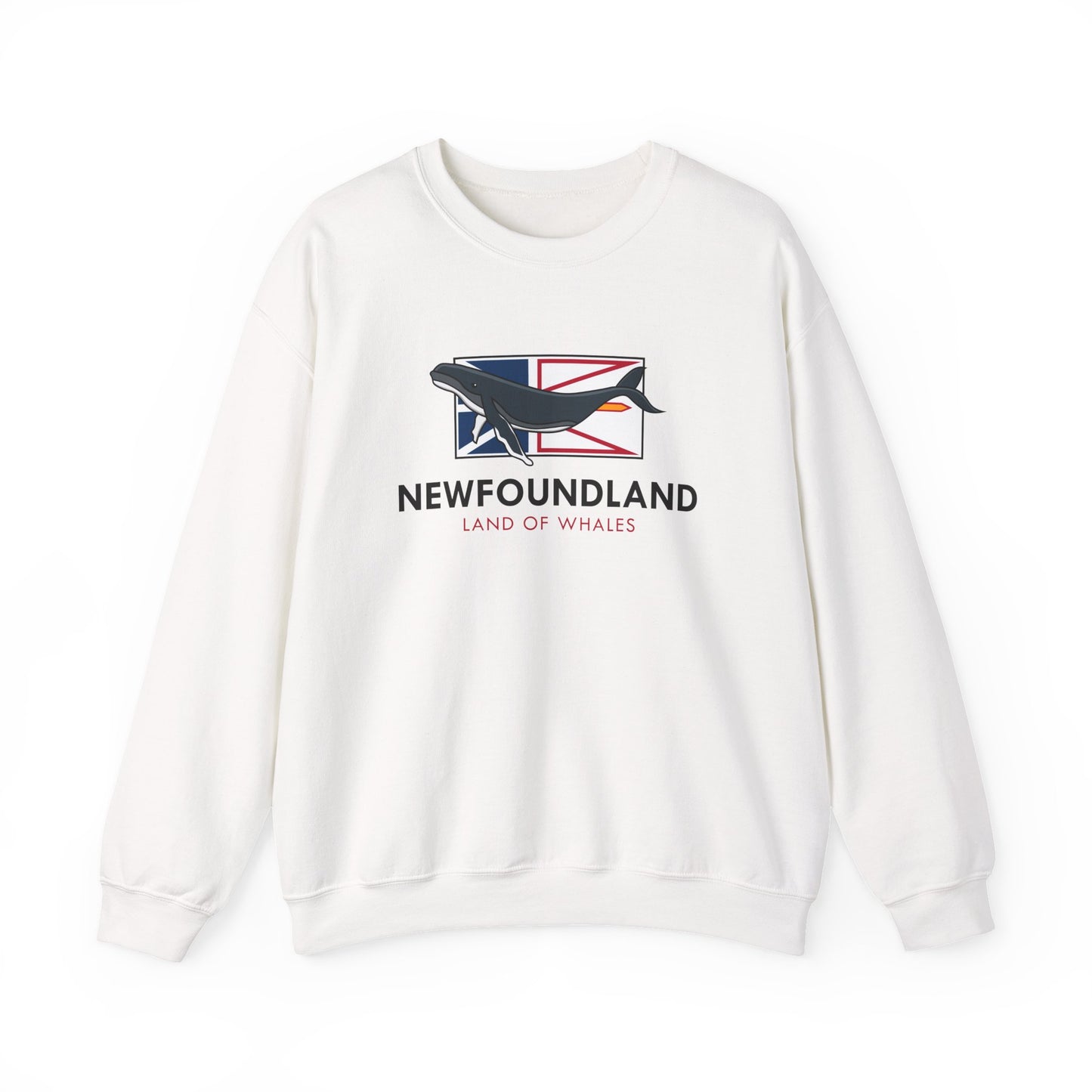 Newfoundland Whale Flag Sweatshirt