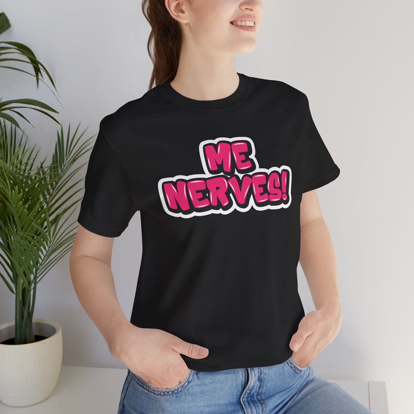 Graffiti Style "Me Nerves!" T-Shirt