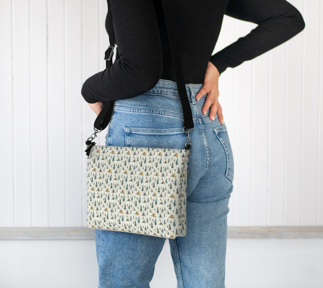Tents Vegan Leather Purse