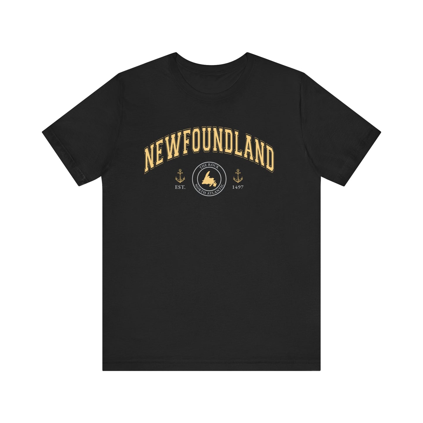 Newfoundland Unisex Short Sleeve Tee - Casual Anchored Apparel