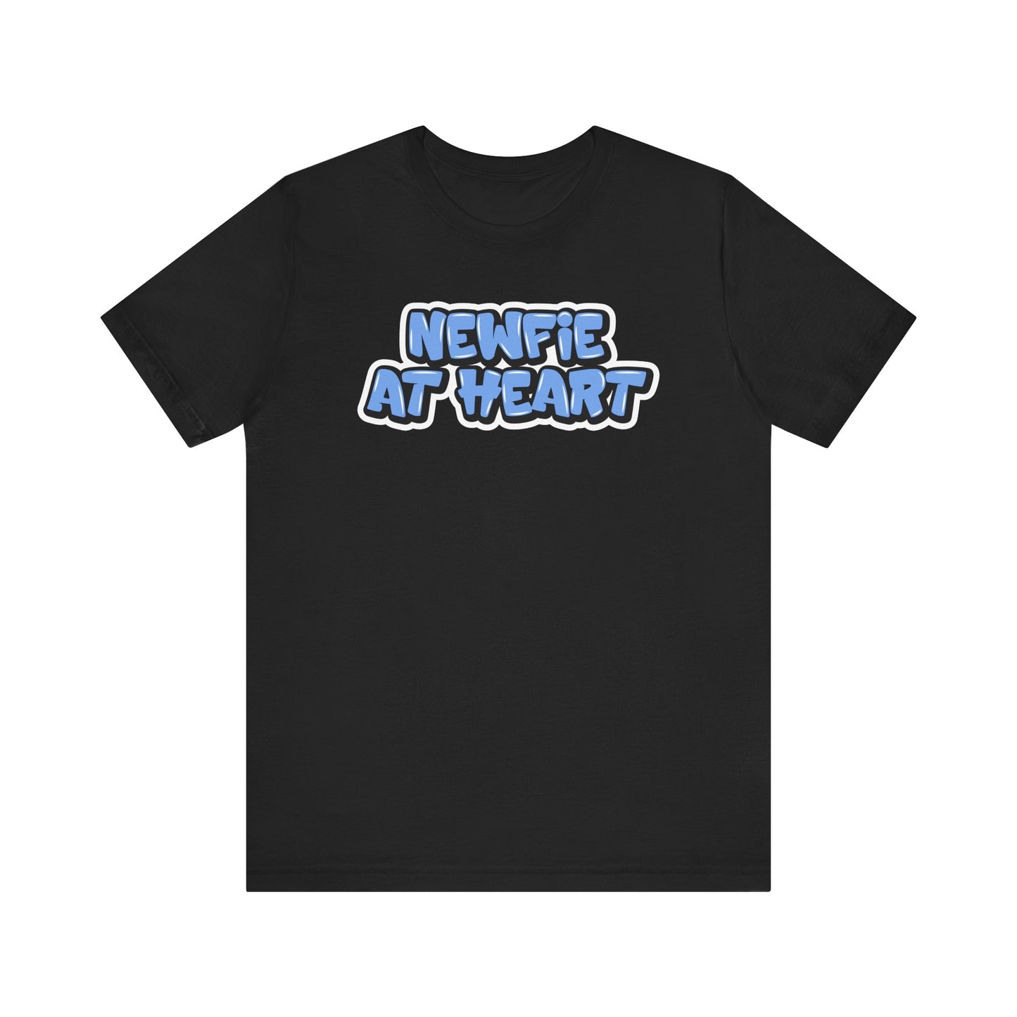 Graffiti "Newfie at Heart" T-Shirt