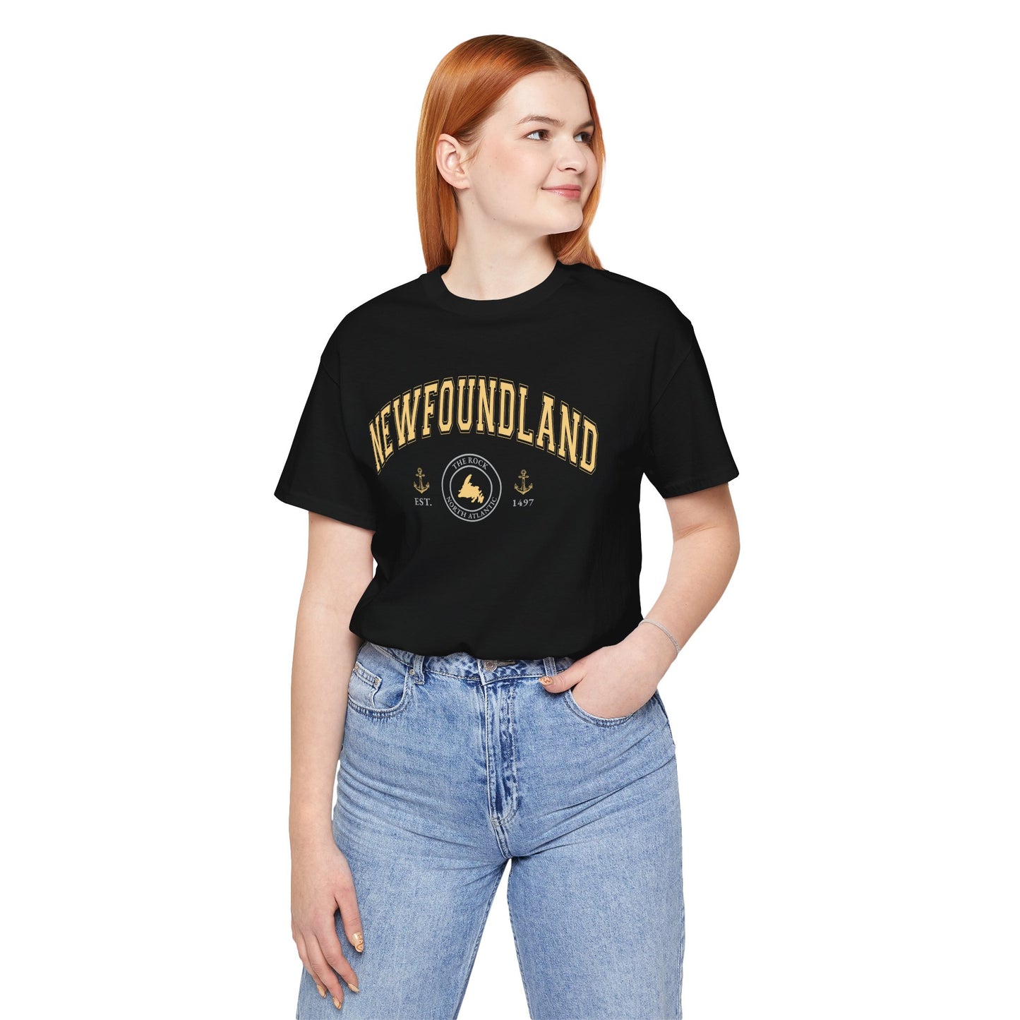 Newfoundland Unisex Short Sleeve Tee - Casual Anchored Apparel