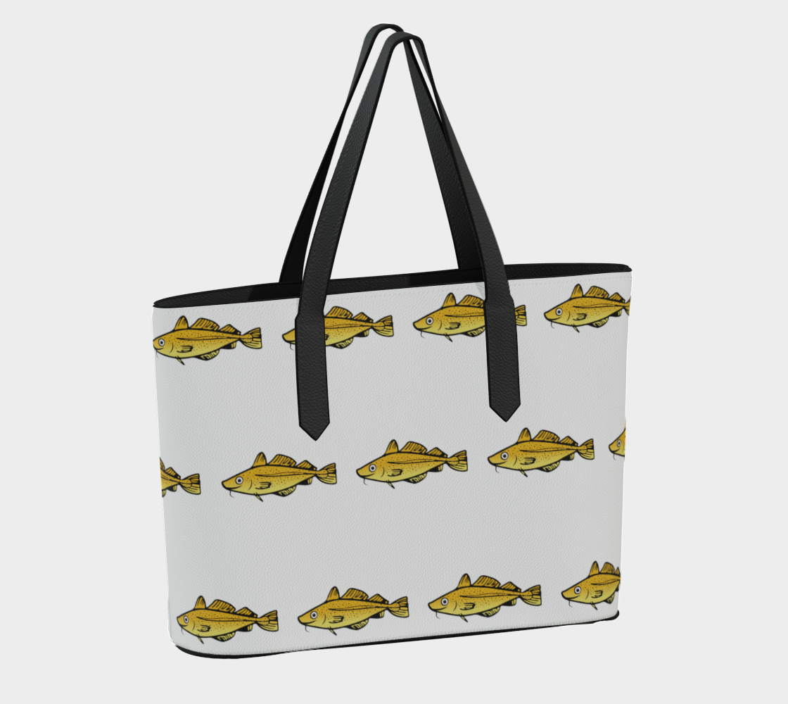 Single Cod Leather Tote