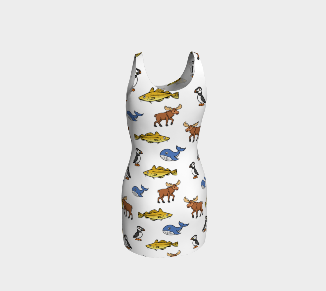 211 NL Critters Bodycon Dress