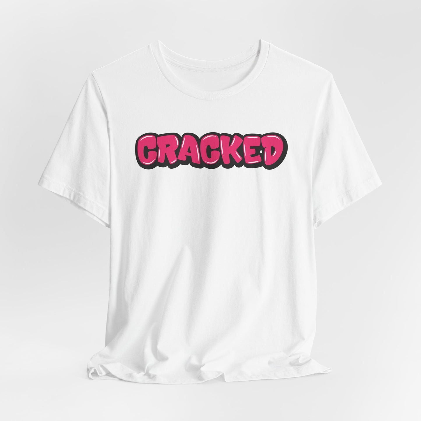 Graffiti Style Cracked T-Shirt