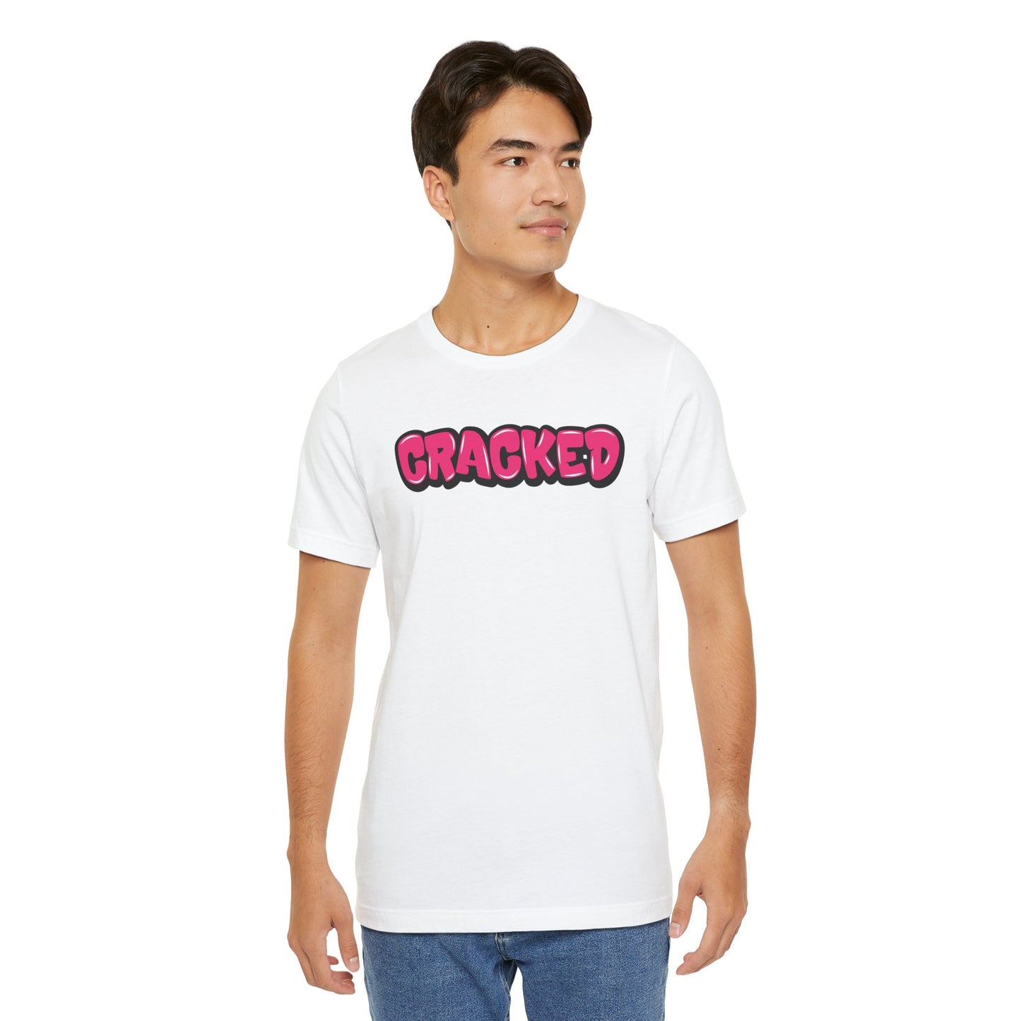 Graffiti Style Cracked T-Shirt