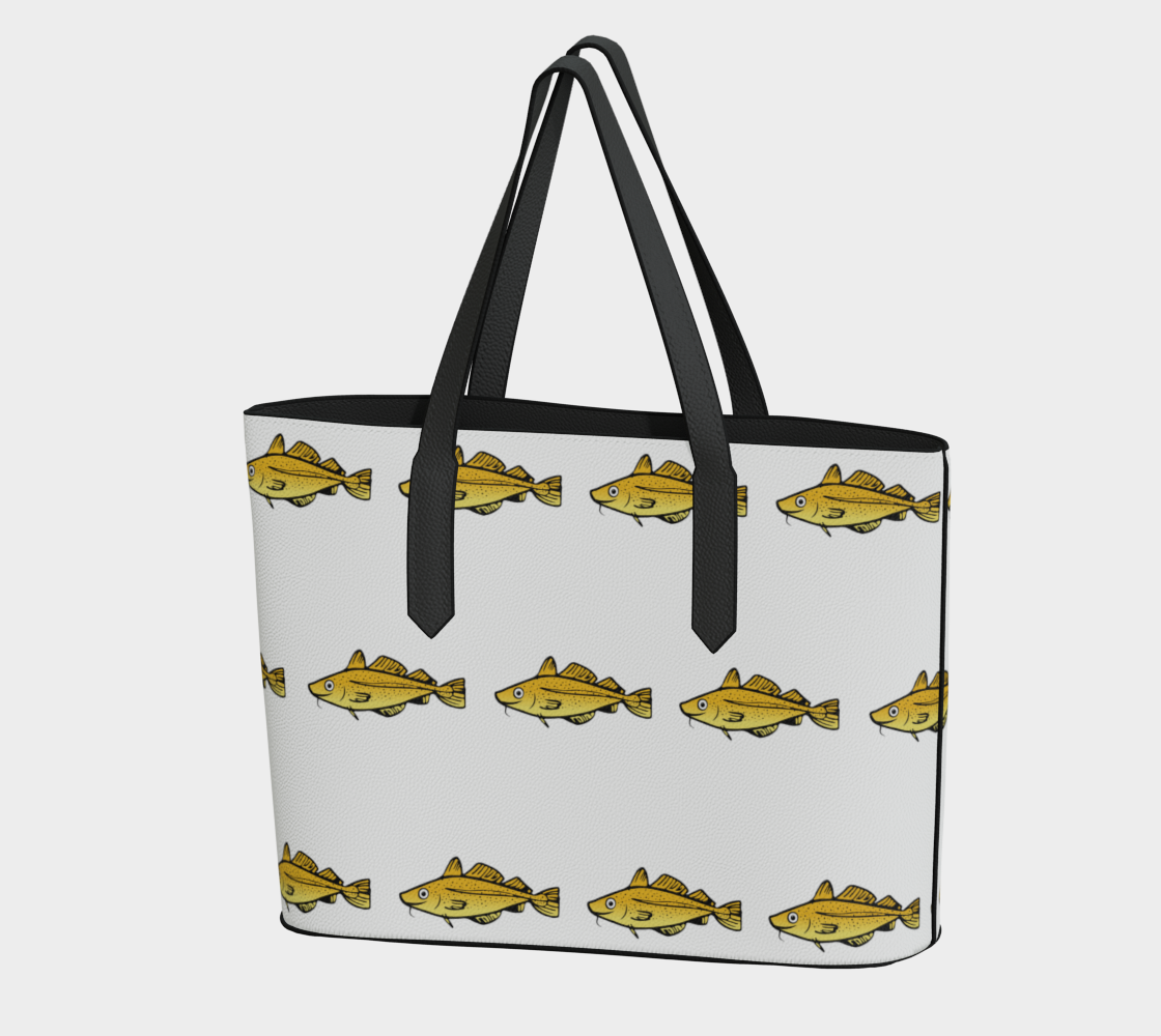Single Cod Leather Tote