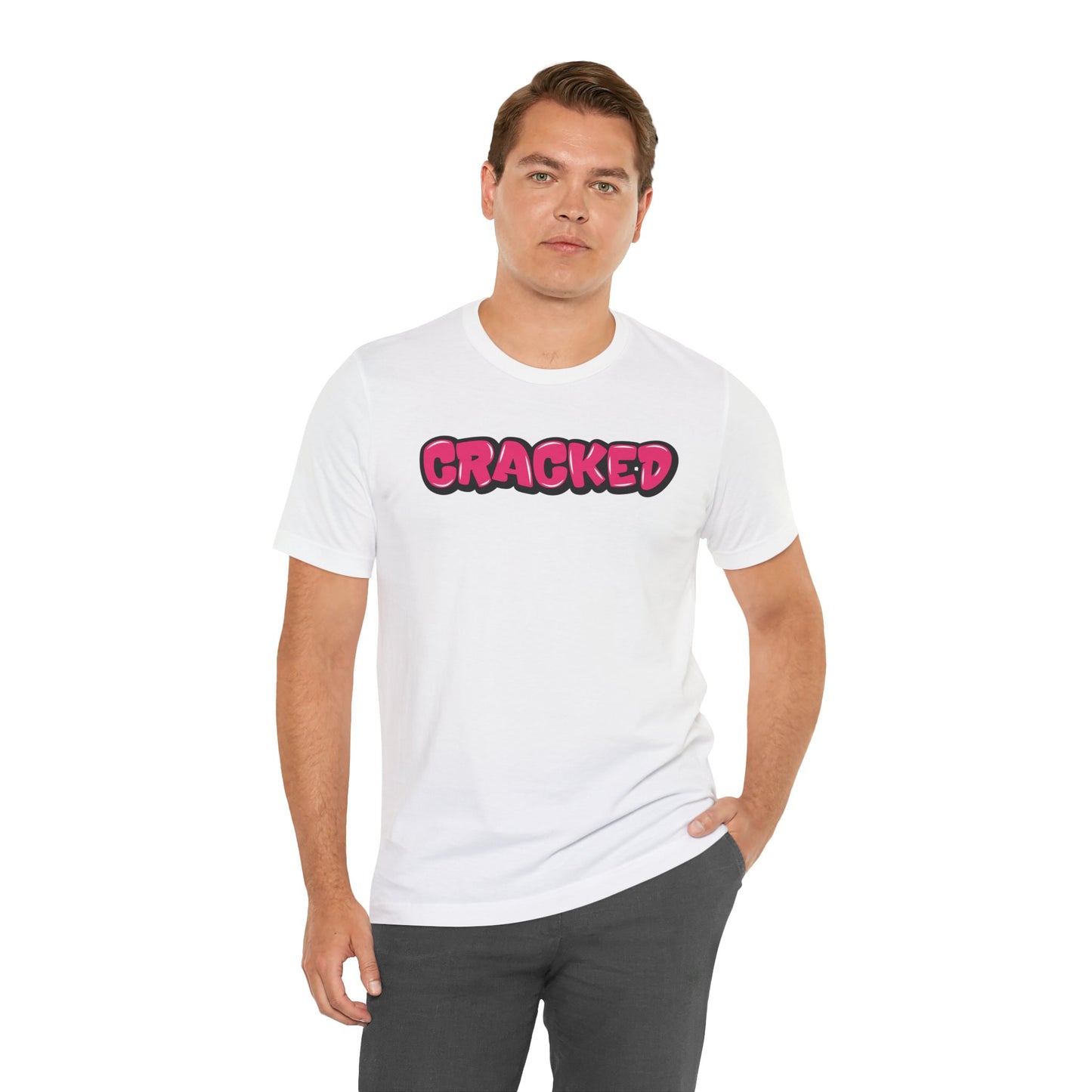 Graffiti Style Cracked T-Shirt