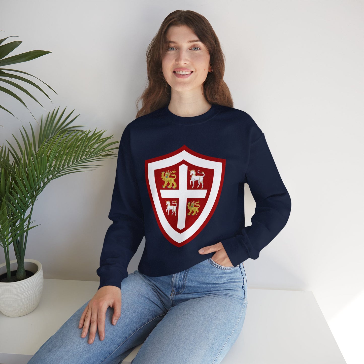 Newfoundland Coat of Arms Crewneck Sweatshirt