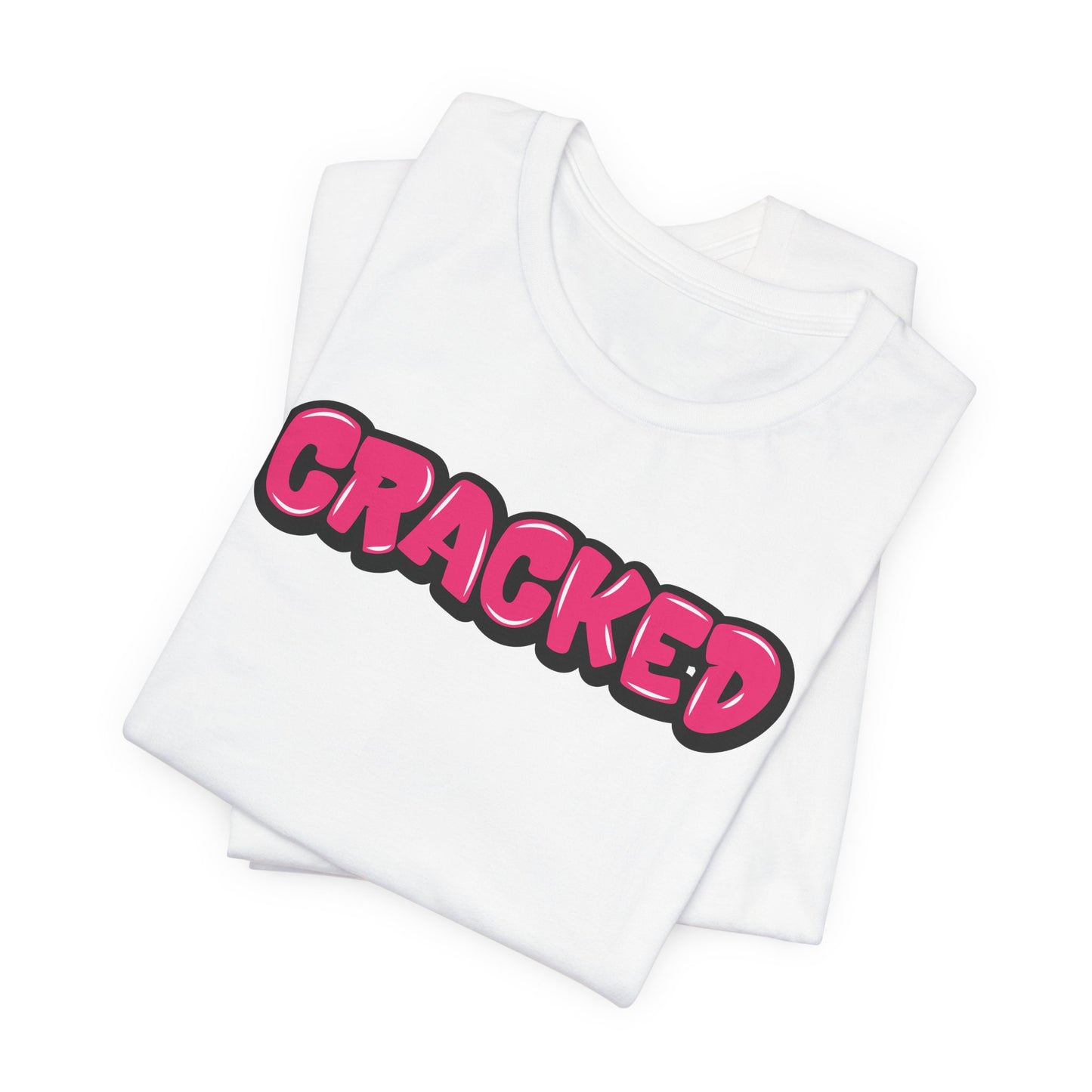 Graffiti Style Cracked T-Shirt