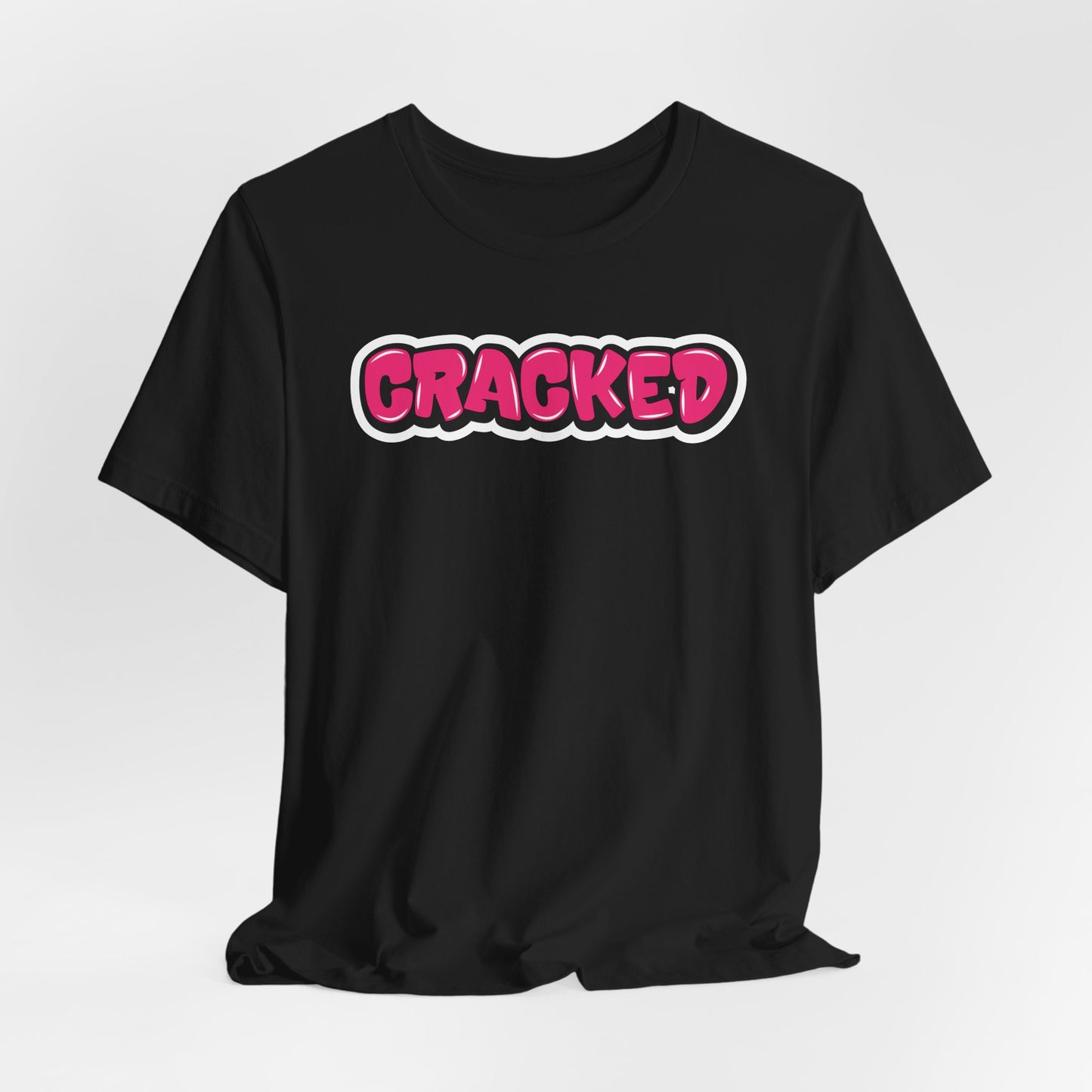 Graffiti Style Cracked T-Shirt
