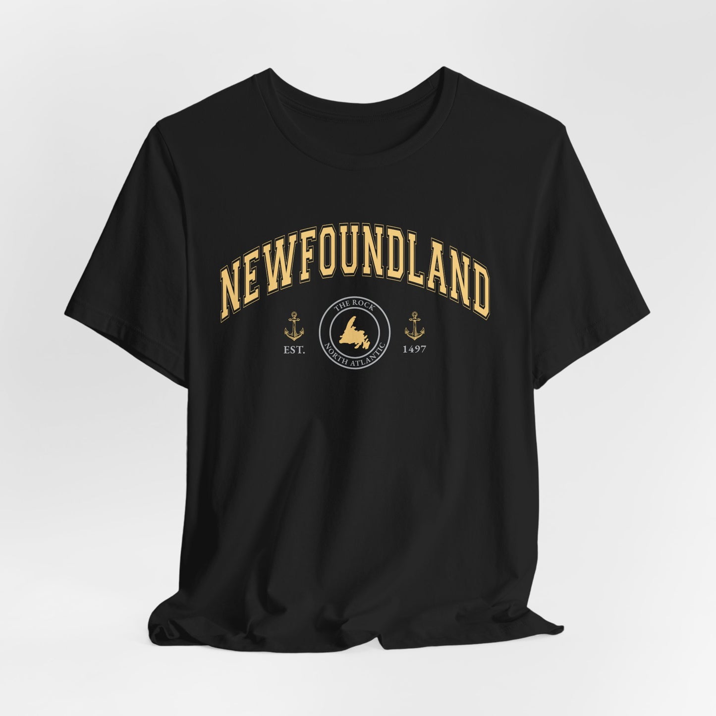 Newfoundland Unisex Short Sleeve Tee - Casual Anchored Apparel