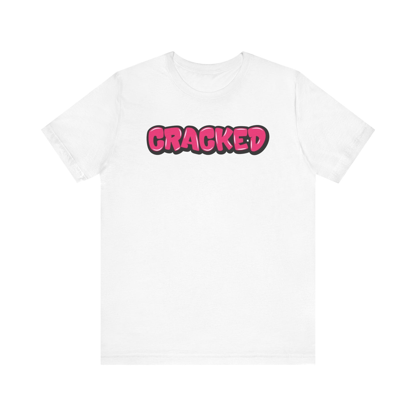 Graffiti Style Cracked T-Shirt