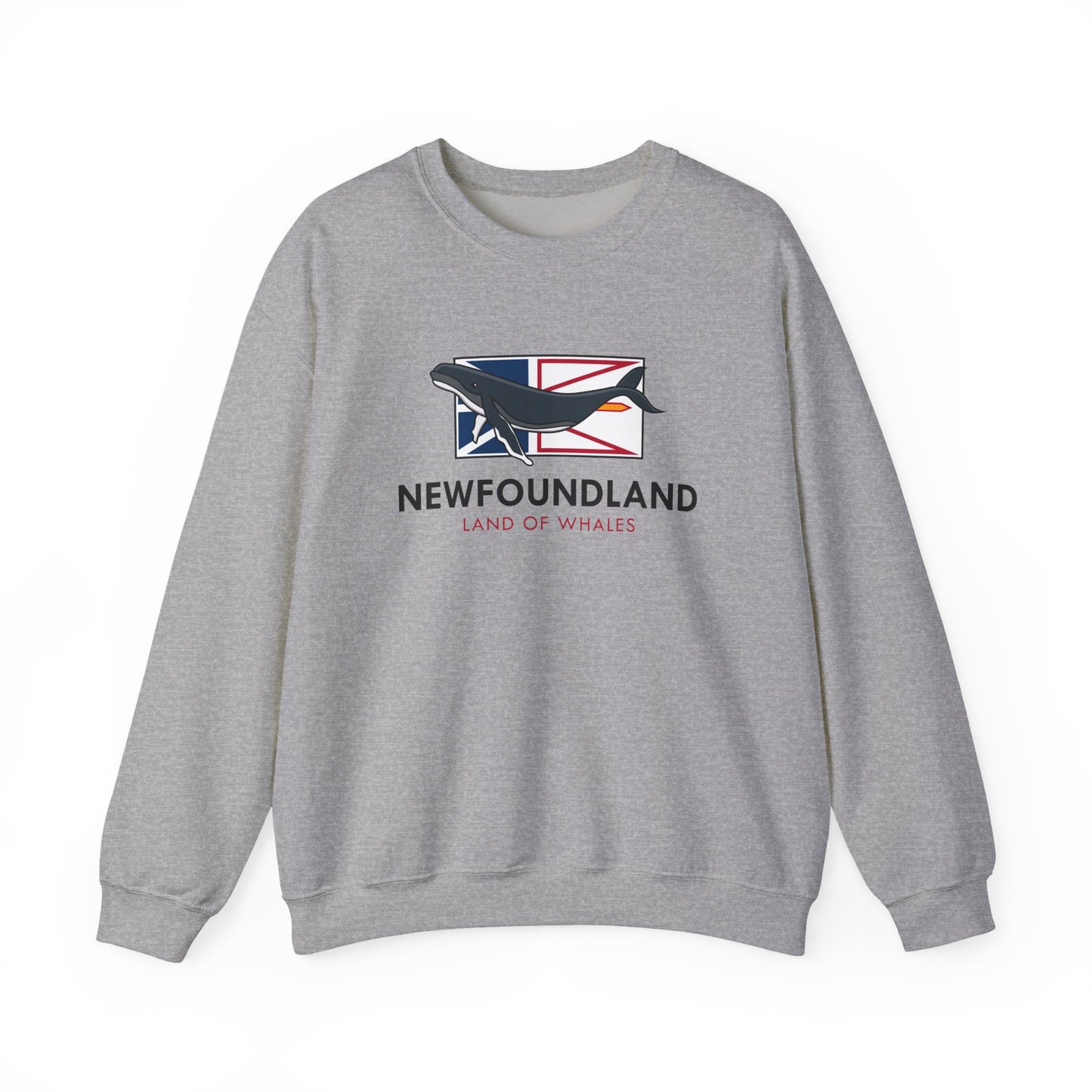 Newfoundland Whale Flag Sweatshirt