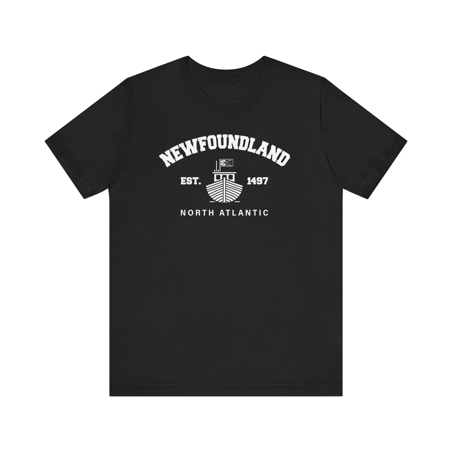 Newfoundland Vintage Graphic Tee - Unisex Short Sleeve Shirt