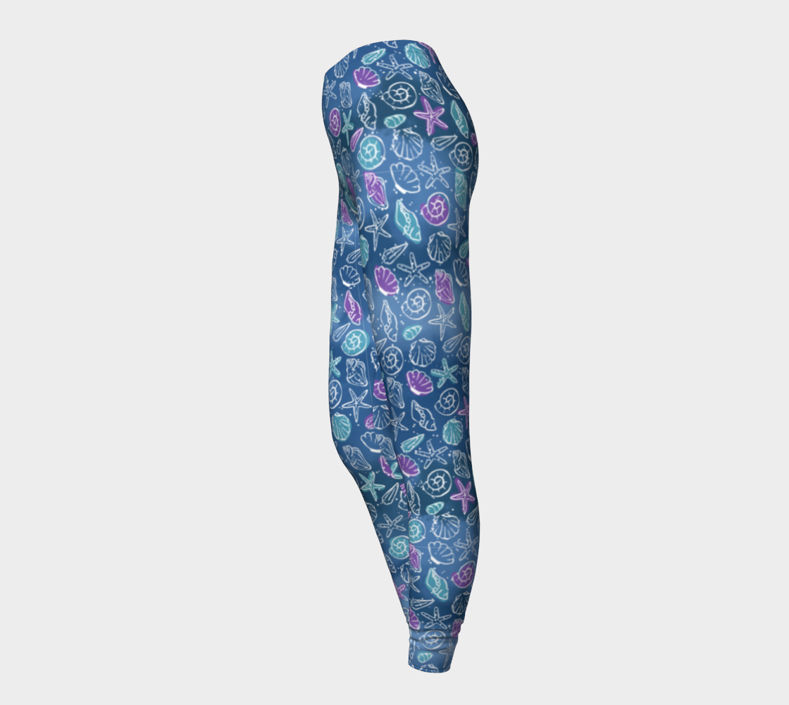 Blue Shells Leggings 167