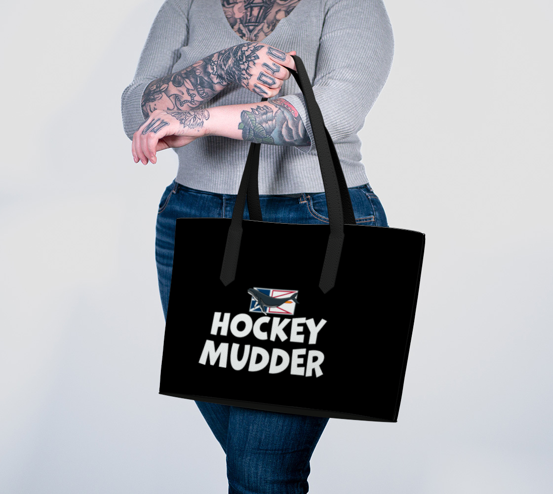 Hockey Mudder Vegan Leather Crossbody Purse