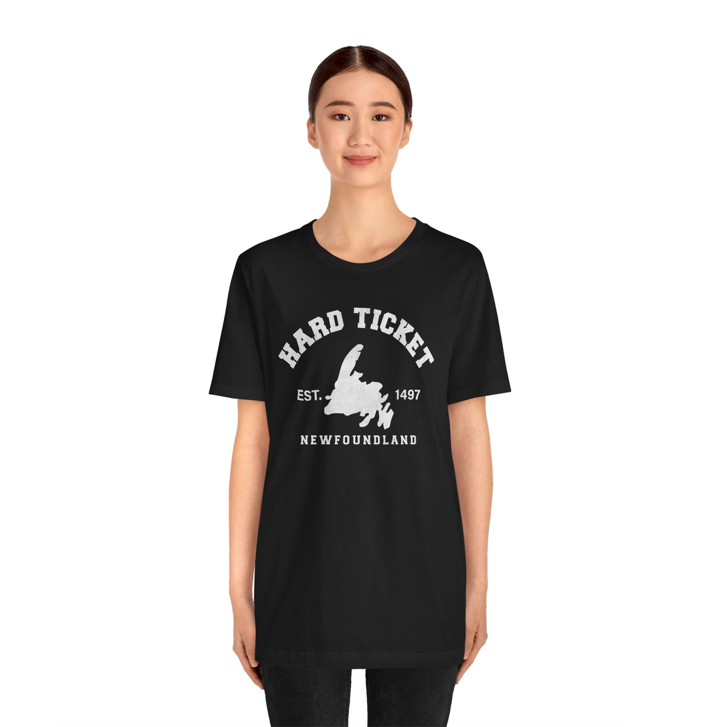 Hard Ticket Newfoundland Est. 1497 T-Shirt