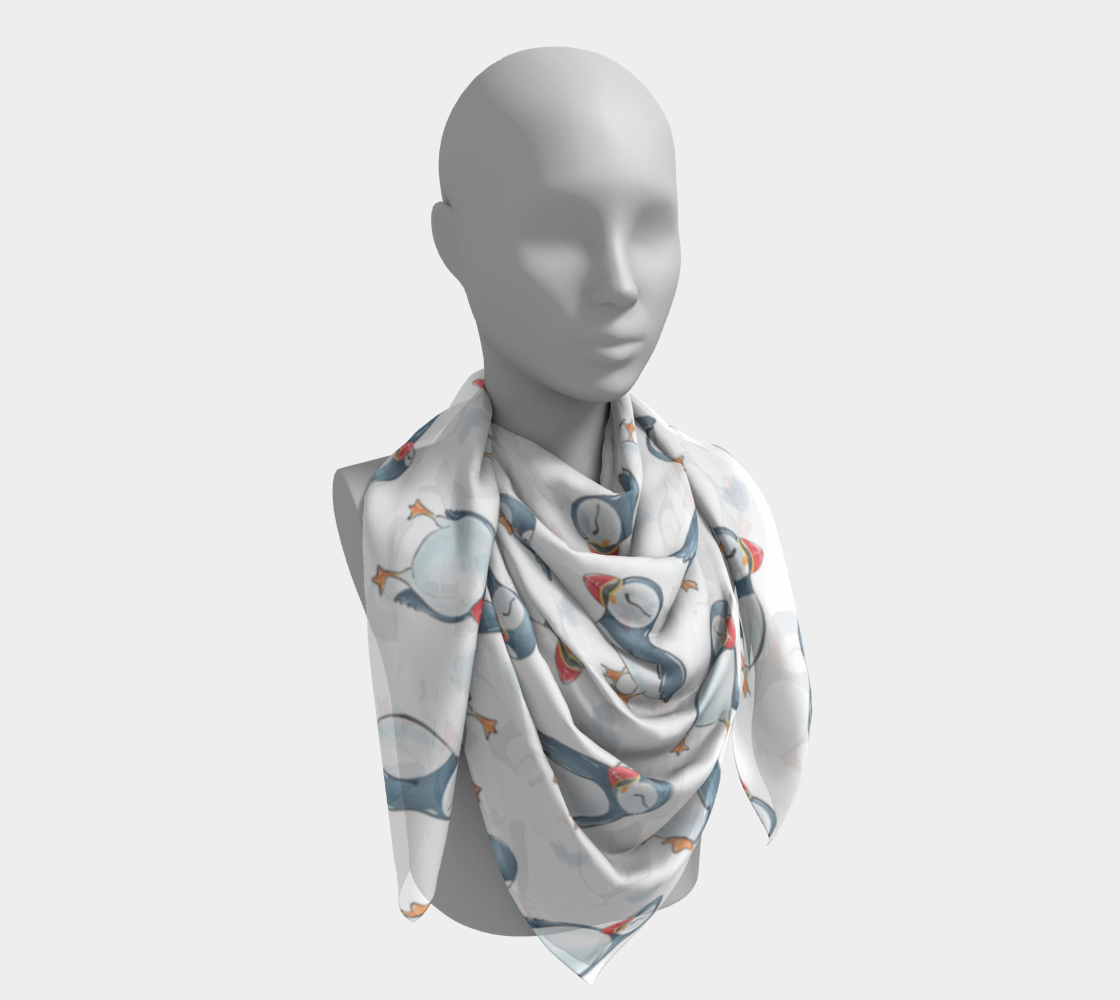 125 Puffin Square Scarf