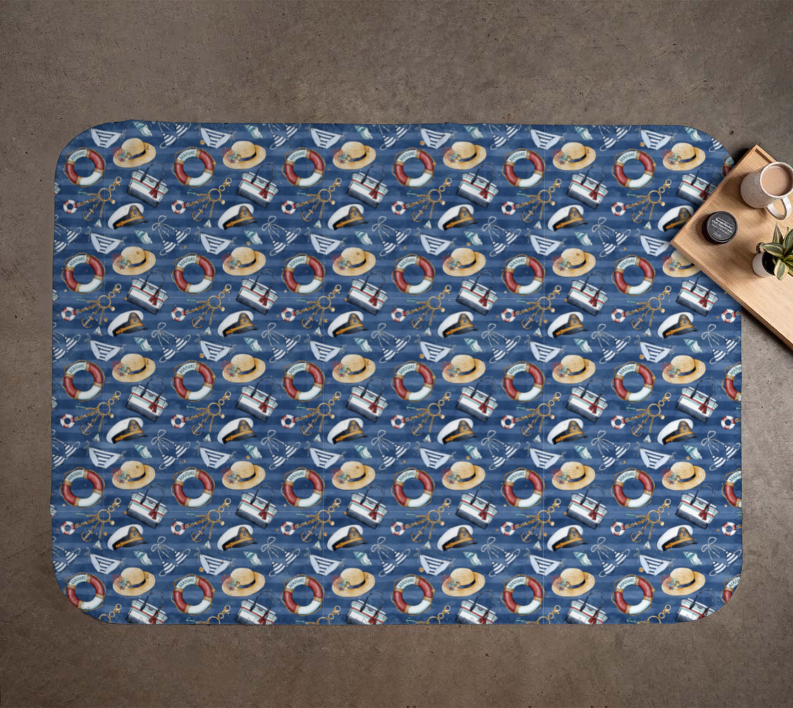Nautical Items Blanket