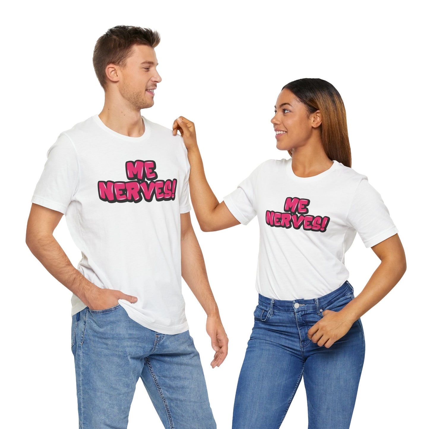 Graffiti Style "Me Nerves!" T-Shirt