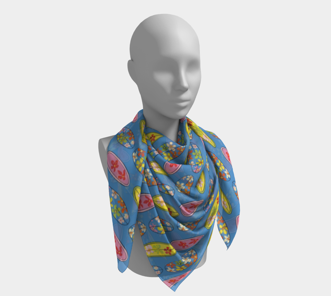 Square Surfboard Scarf