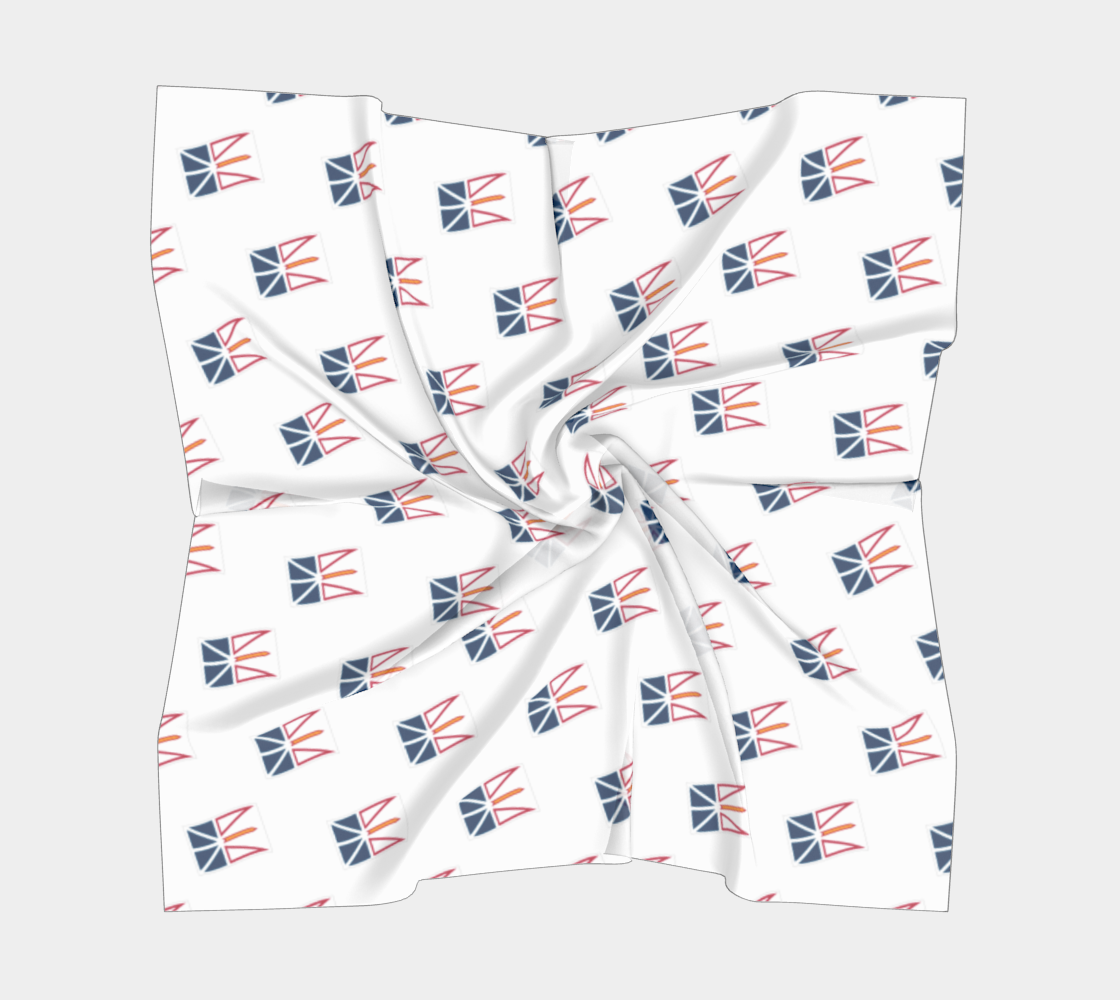 Newfoundland Flag Square Scarf