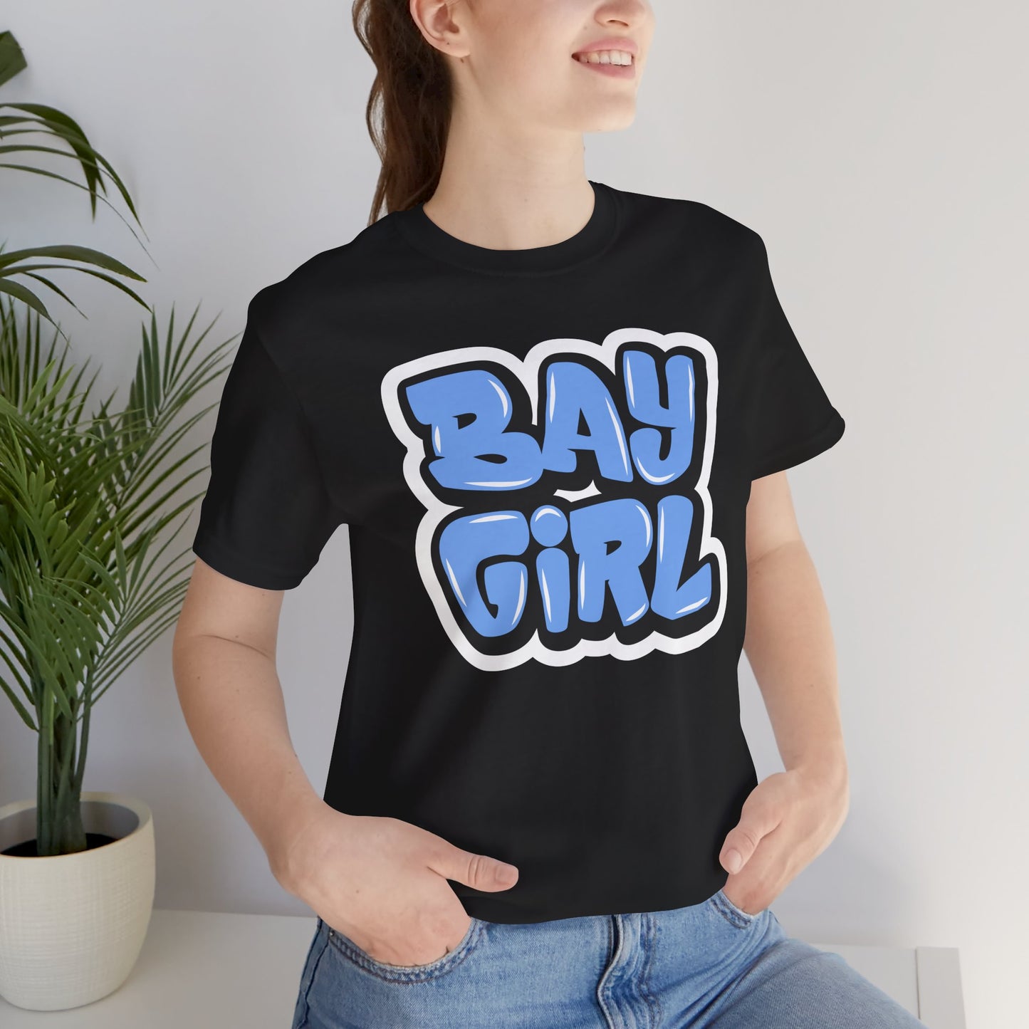 Graffiti Style Bay Girl T-Shirt