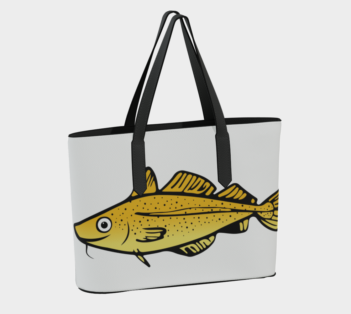 Single Cod Leather Tote 2