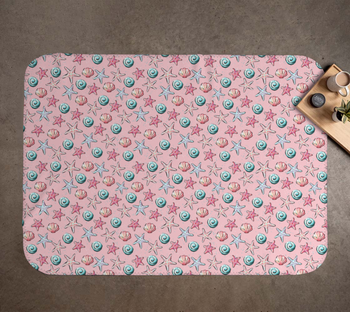 Pink Shells Blanket