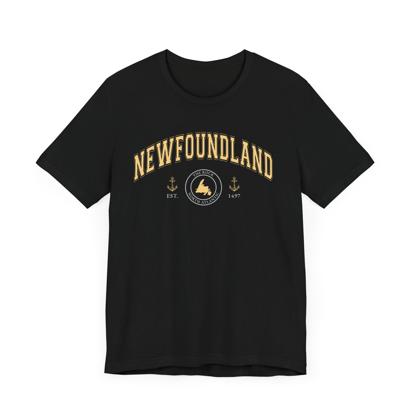 Newfoundland Unisex Short Sleeve Tee - Casual Anchored Apparel