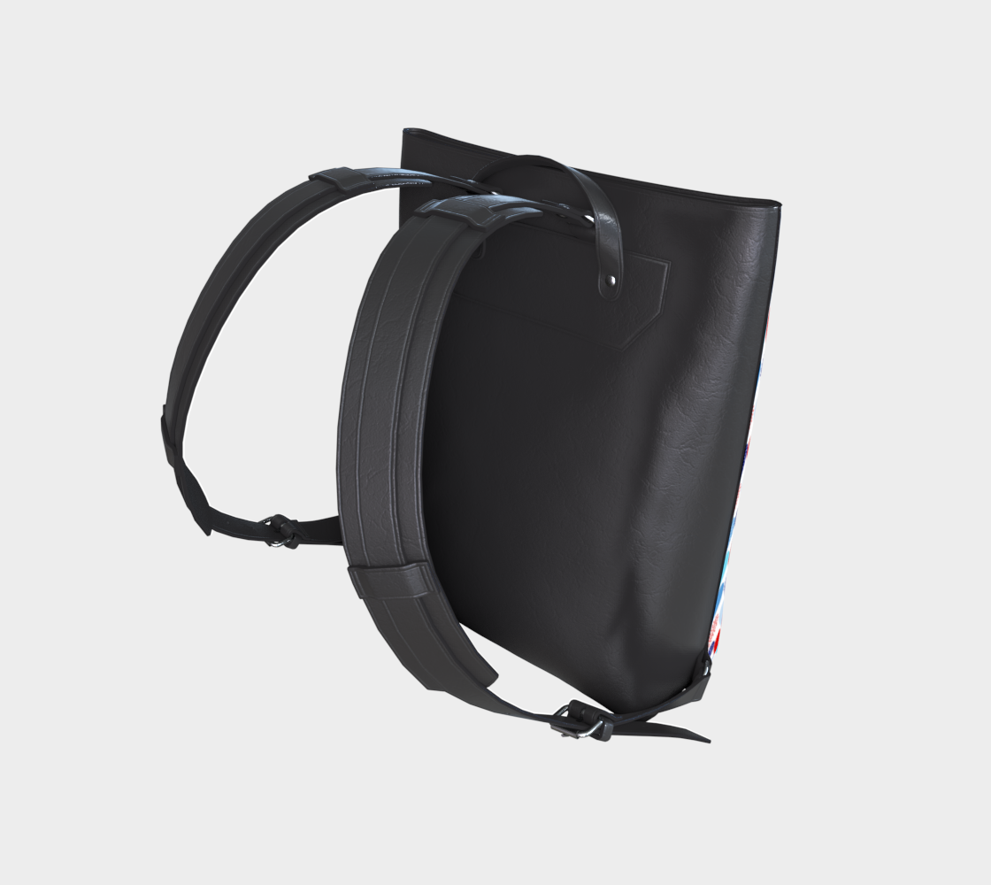 Nautical Hearts Vegan Backpack
