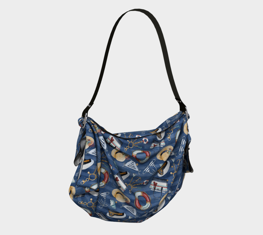 Nautical Items Origami Tote