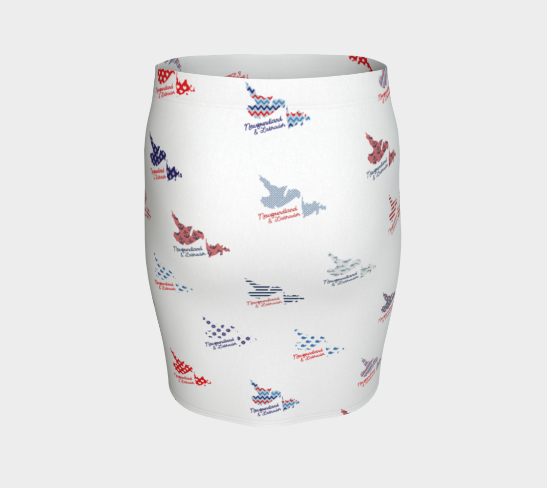 110 Newfoundland and Labrador Fitted Skirt