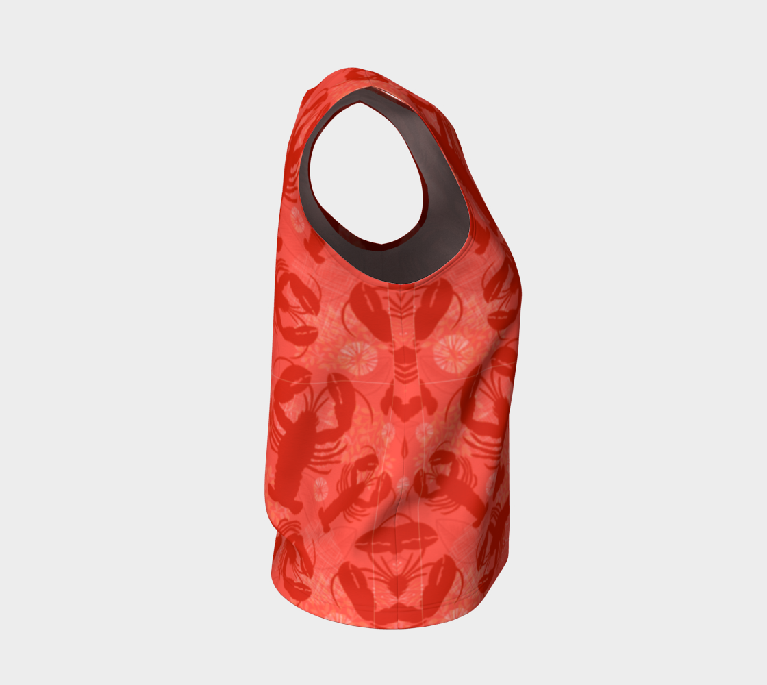 Red Lobster Loose Tank Top