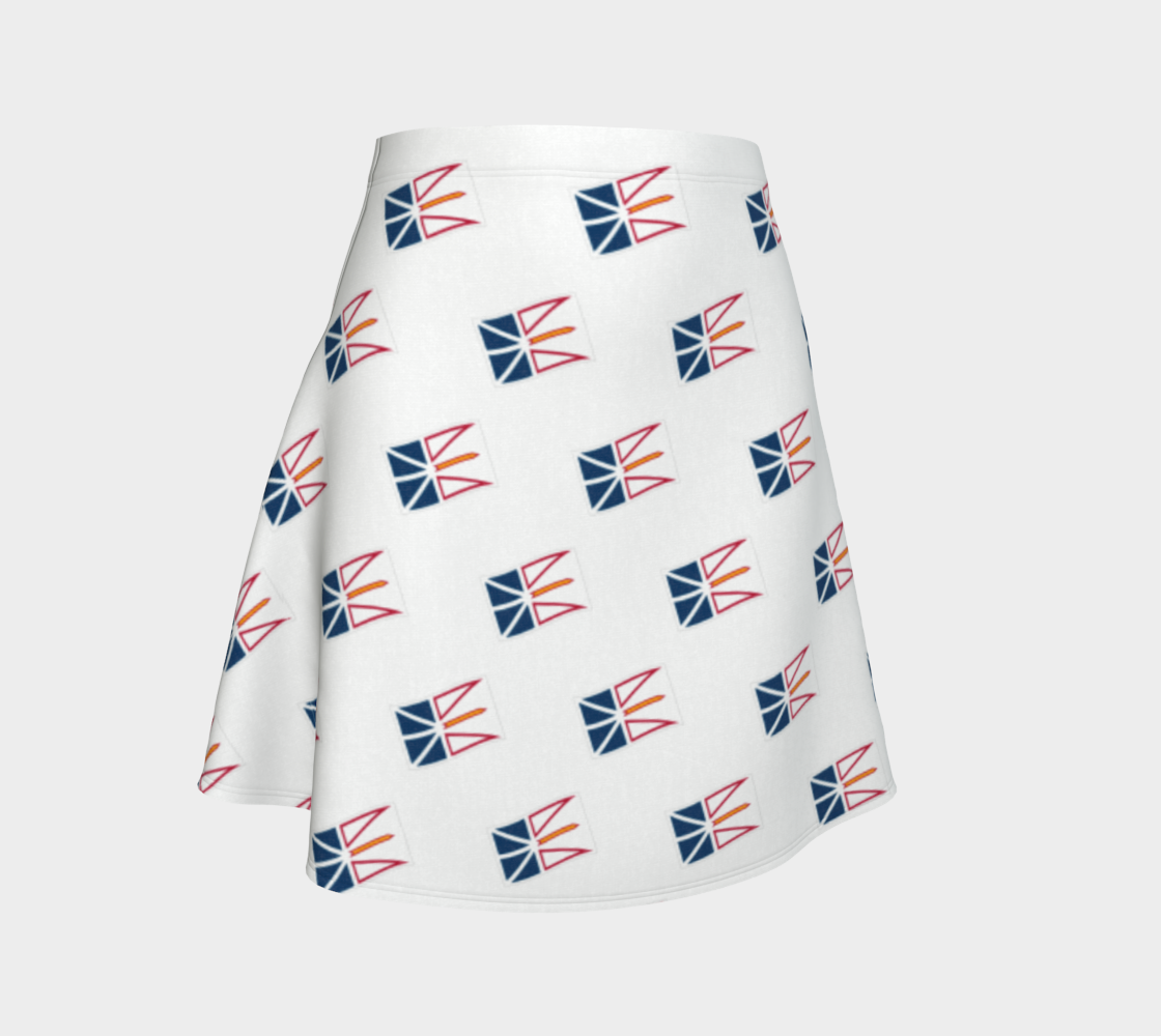 Newfoundland Flag Flair Skirt 249