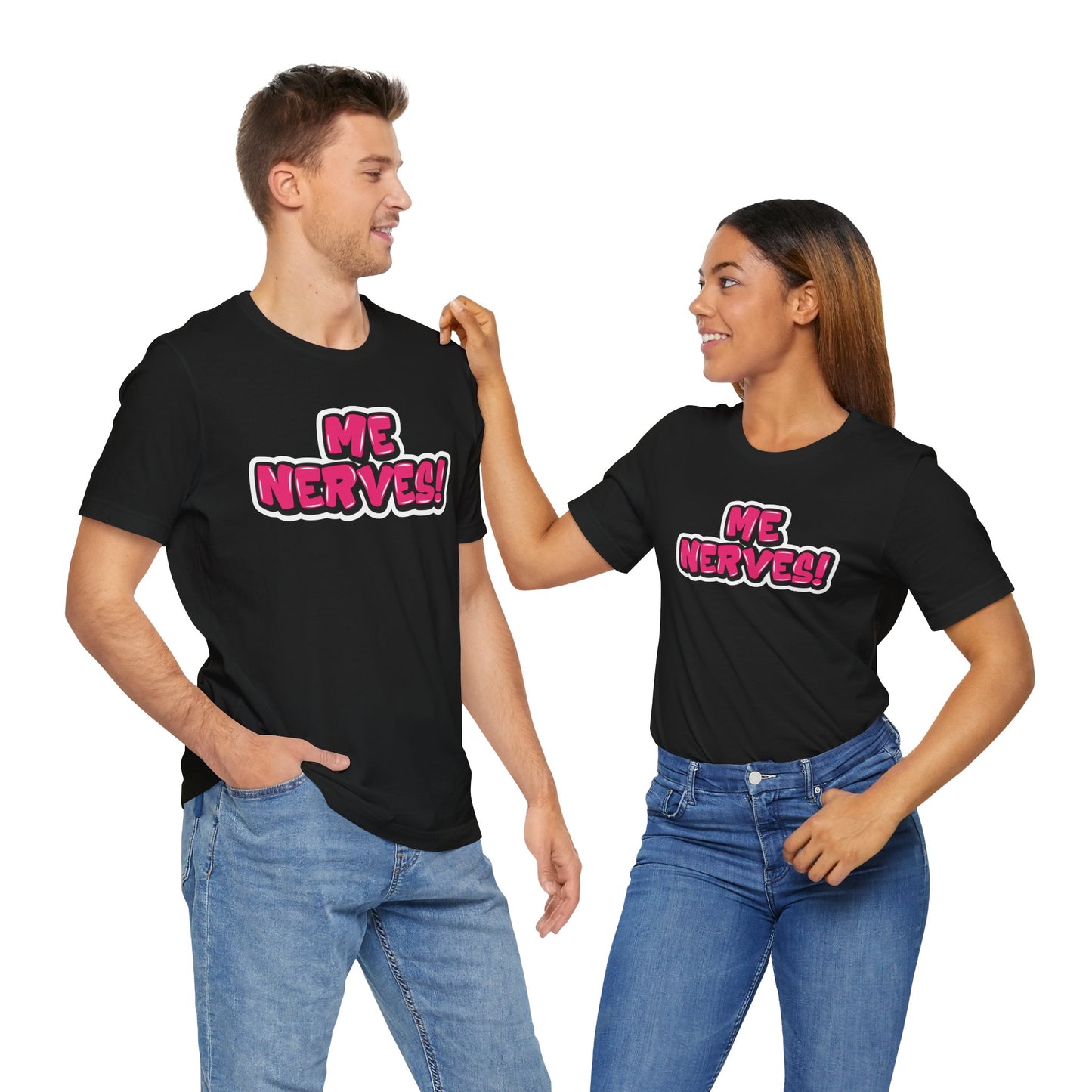 Graffiti Style "Me Nerves!" T-Shirt