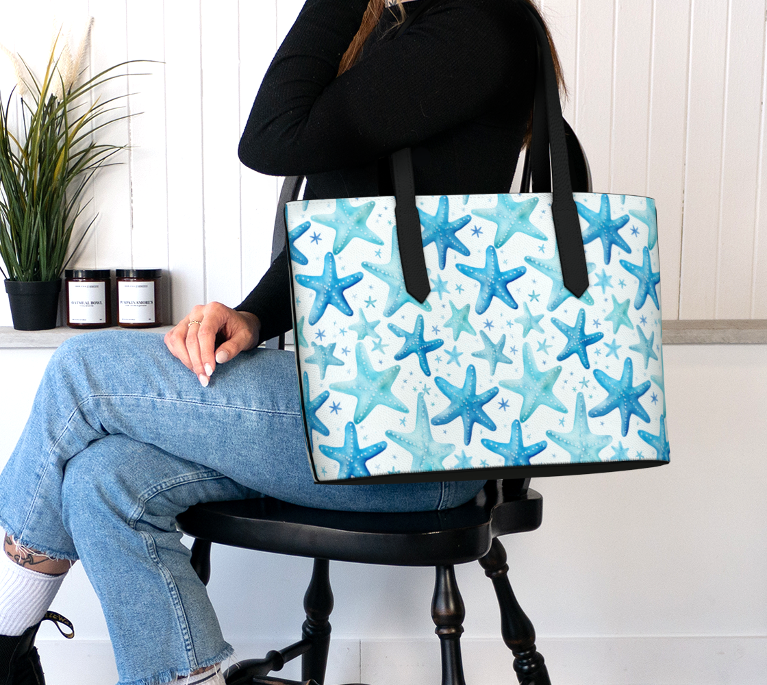 500 Starfish Vegan Leather Tote
