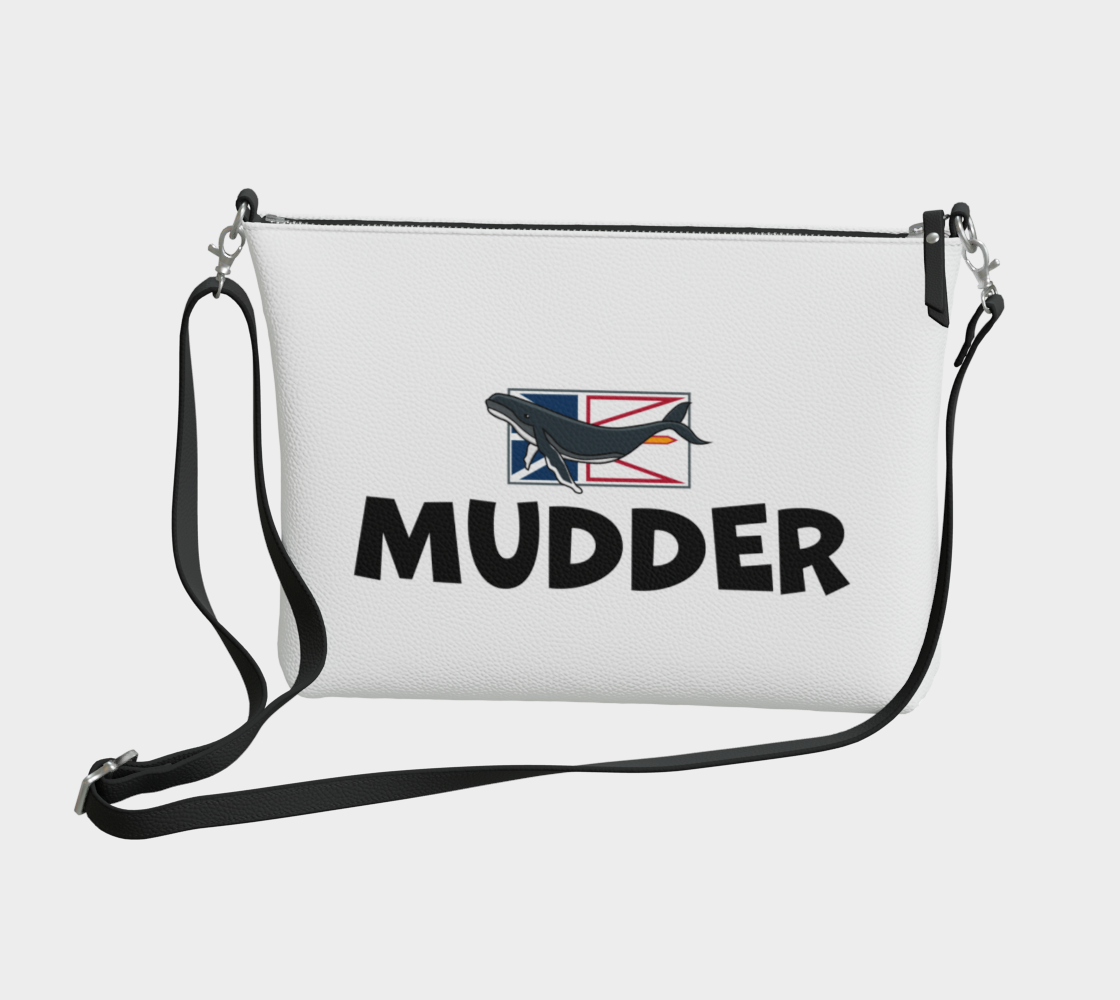 Mudder Vegan Leather Crossbody Purse
