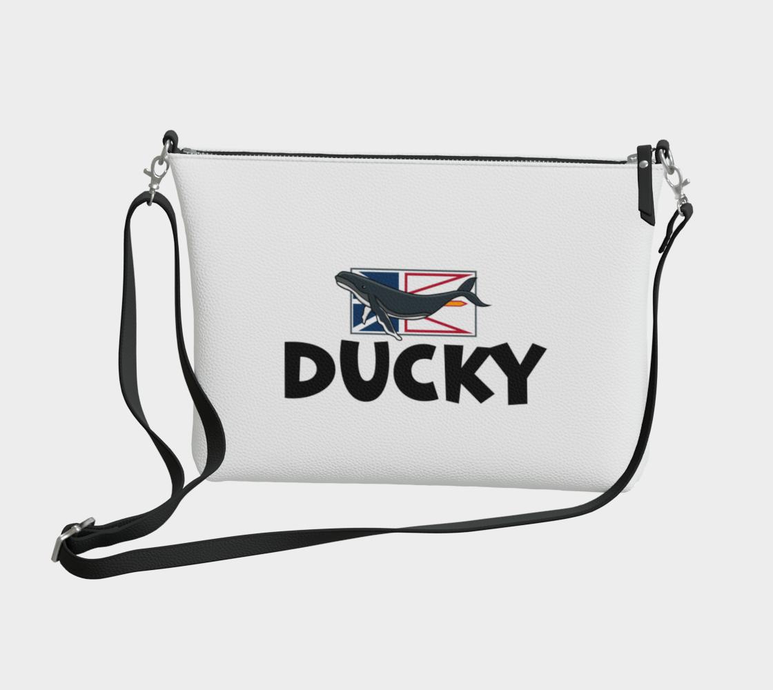 Ducky Vegan Leather Crossbody Purse