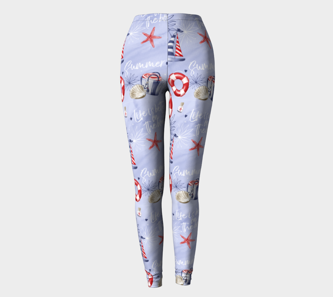 Life is better on the Boat Leggings