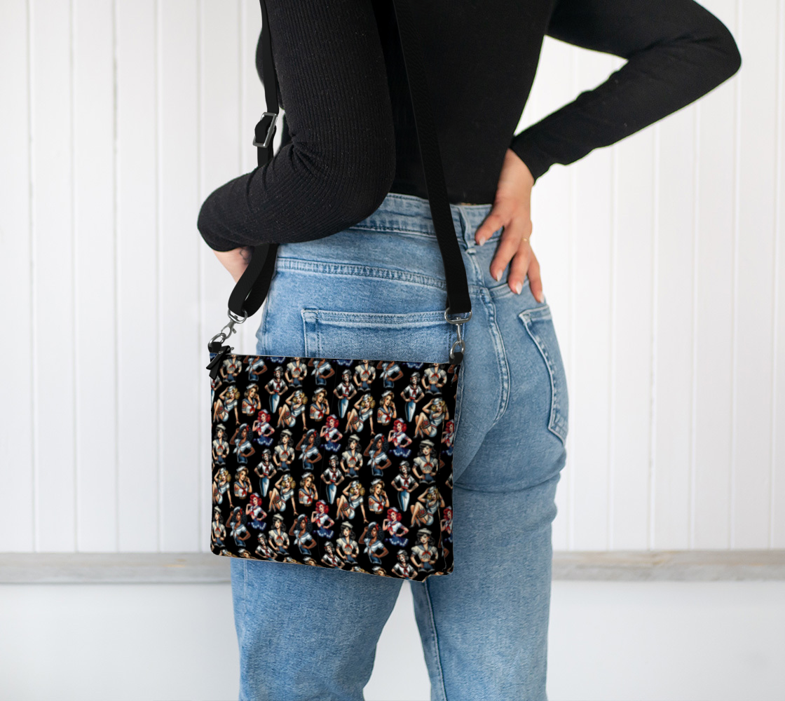 Sailor Girl Vegan Crossbody Purse